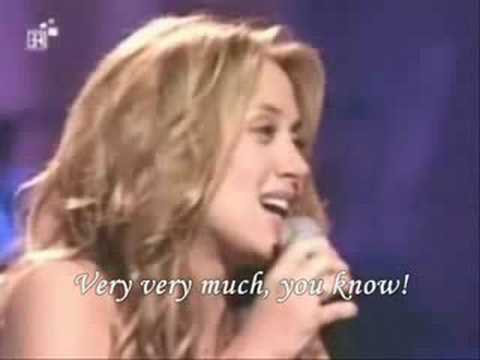 Lara Fabian Caruso English lyrics translation YouTube Video